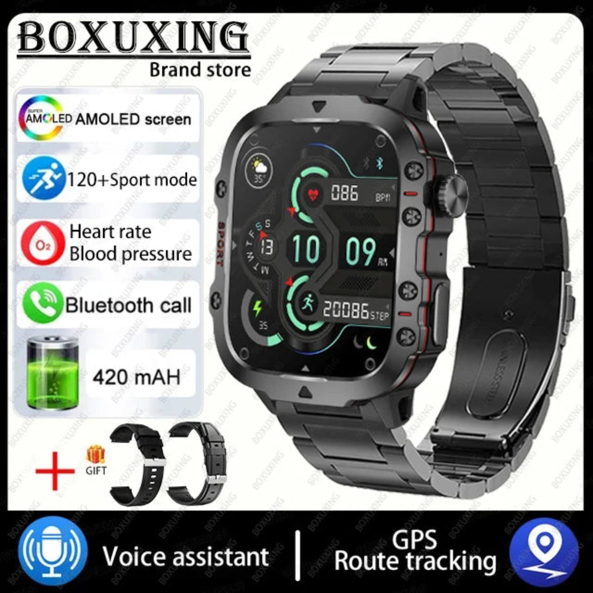 120 sport in one smartwatch