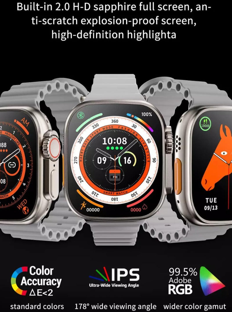Sport-Style Fitness Smartwatch – Model 8 Pro