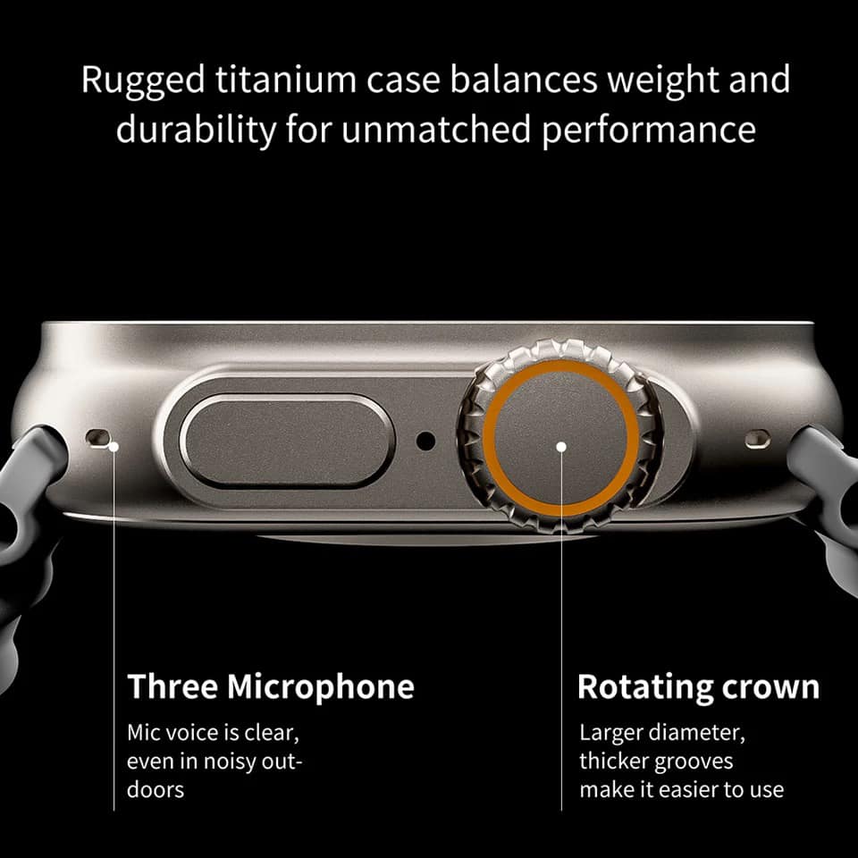 Sport-Style Fitness Smartwatch – Model 8 Pro