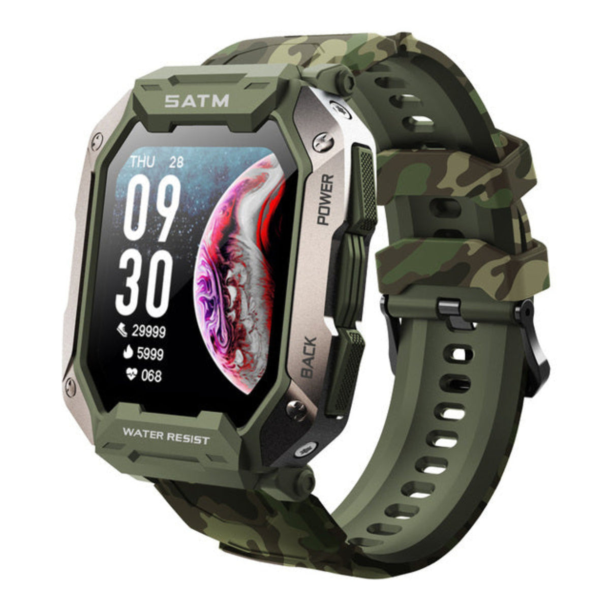 Military Smart Watch for Men Outdoor Tactical Sports