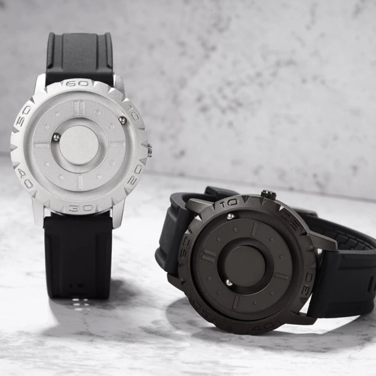 Men's Watch Original Iron Ball Magnetic Quartz Watch