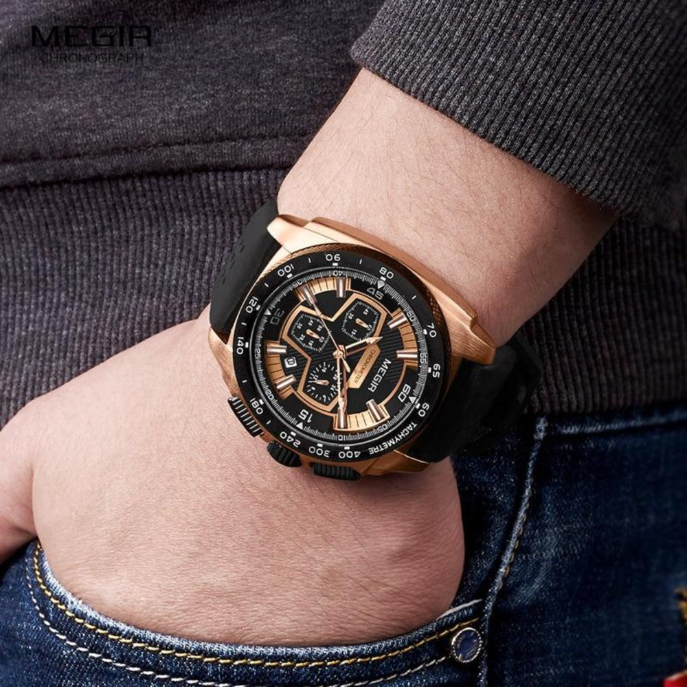 Chronograph Sport Watches - Luminous - X Best Deals