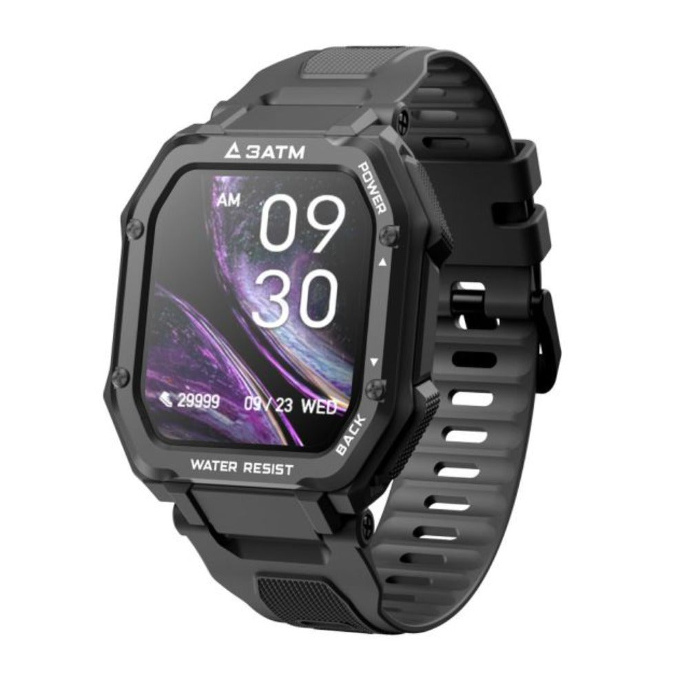 Man Smartwatch track heart rate, blood pressure, sports modes