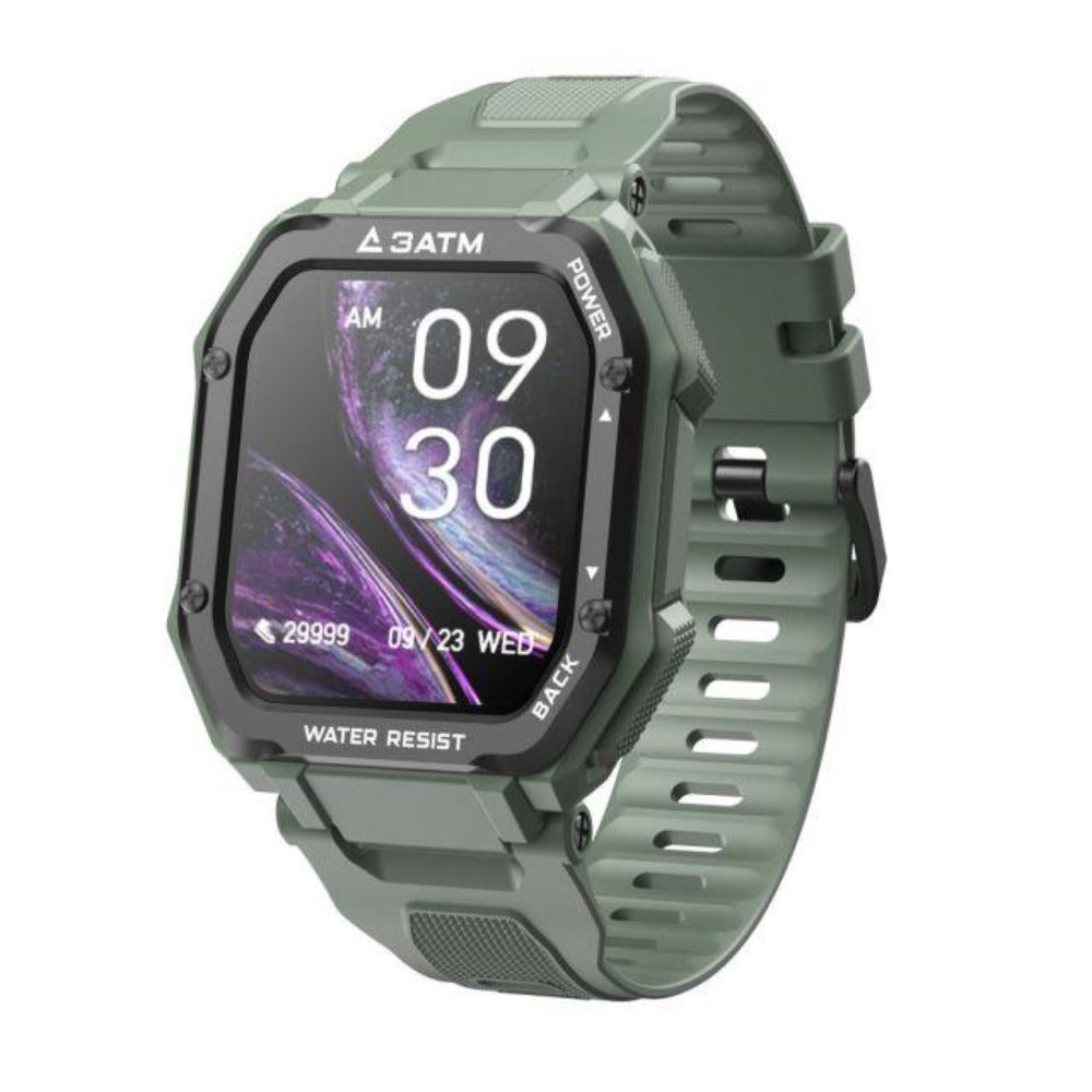 Man Smartwatch track heart rate, blood pressure, sports modes