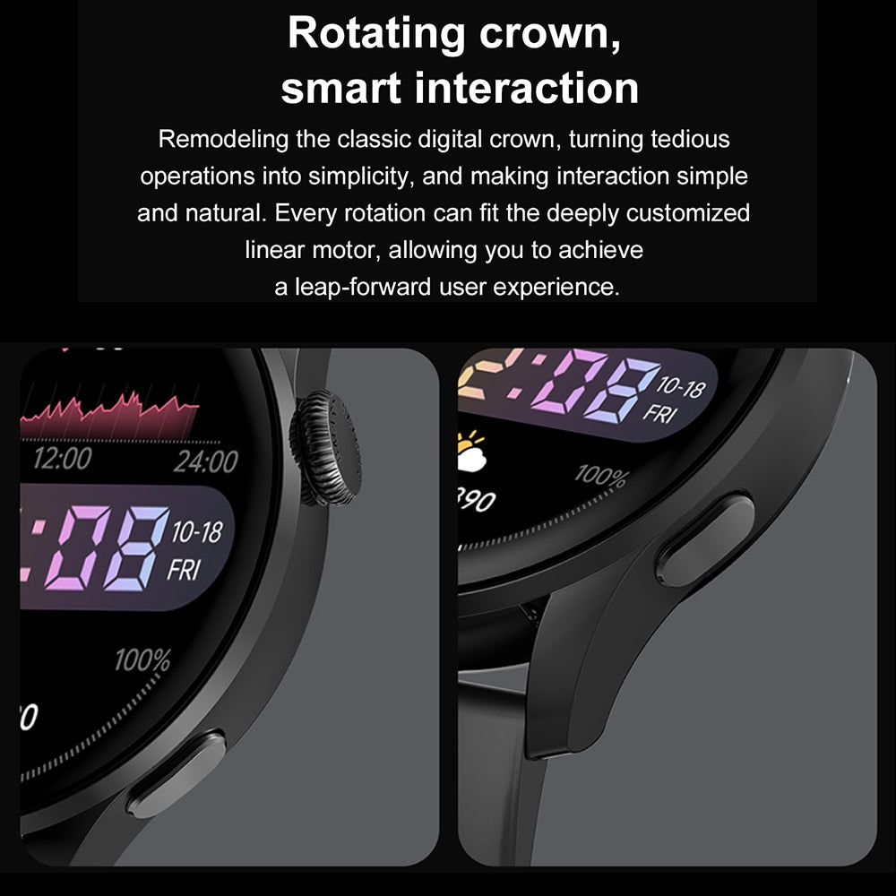 Touchscreen Smartwatch with Sleep & Activity Tracking