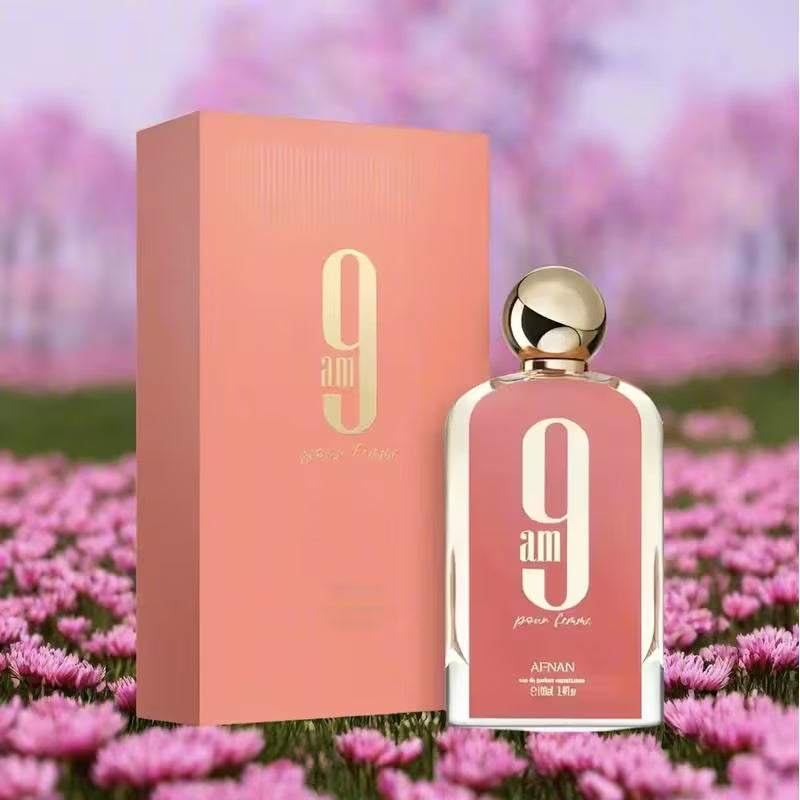 Afnan 9 AM Pour Femme Eau de Parfum — 3.4 oz