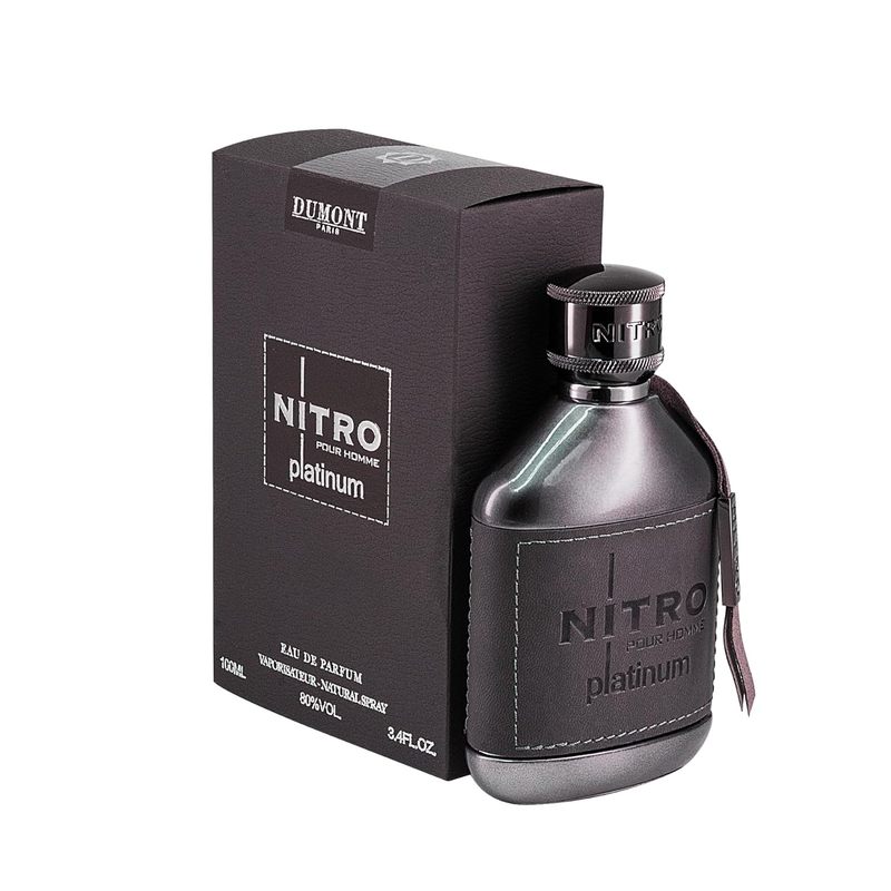 Dumont Nitro Platinum eau de parfum for men — view 3