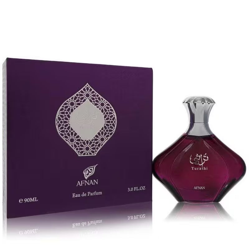Afnan Turathi Purple Eau de Parfum — 3 oz