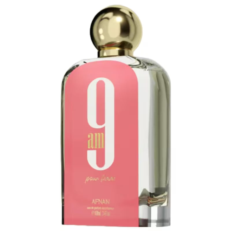 Afnan 9 AM Pour Femme Eau de Parfum — 3.4 oz