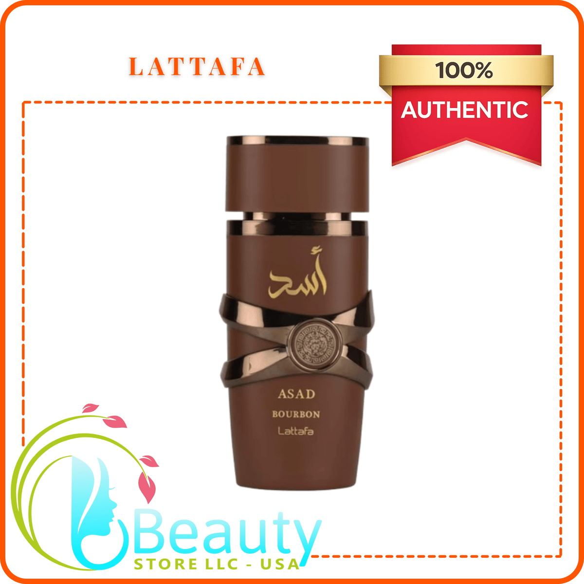 Lattafa Asad Bourbon Eau de Parfum — 100ml