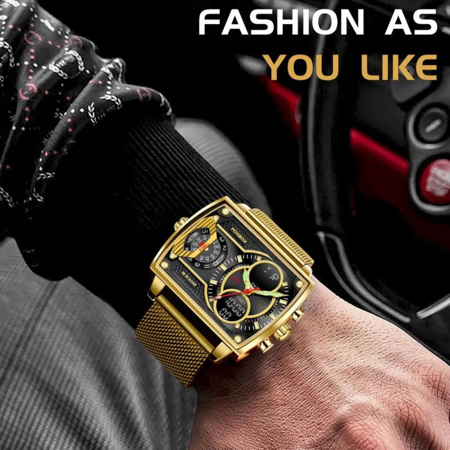 Man quartz watches
