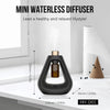 Waterless essential oil nebulizer diffuser