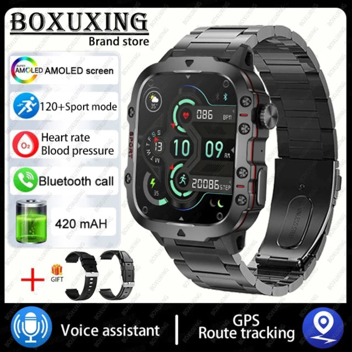 120 sport in one smartwatch