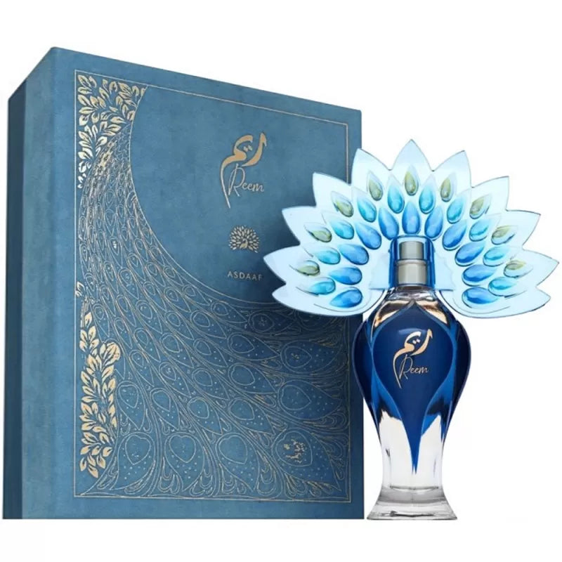 Asdaaf Reem Eau de Parfum for Women 100 ml - bottle and box, angled view