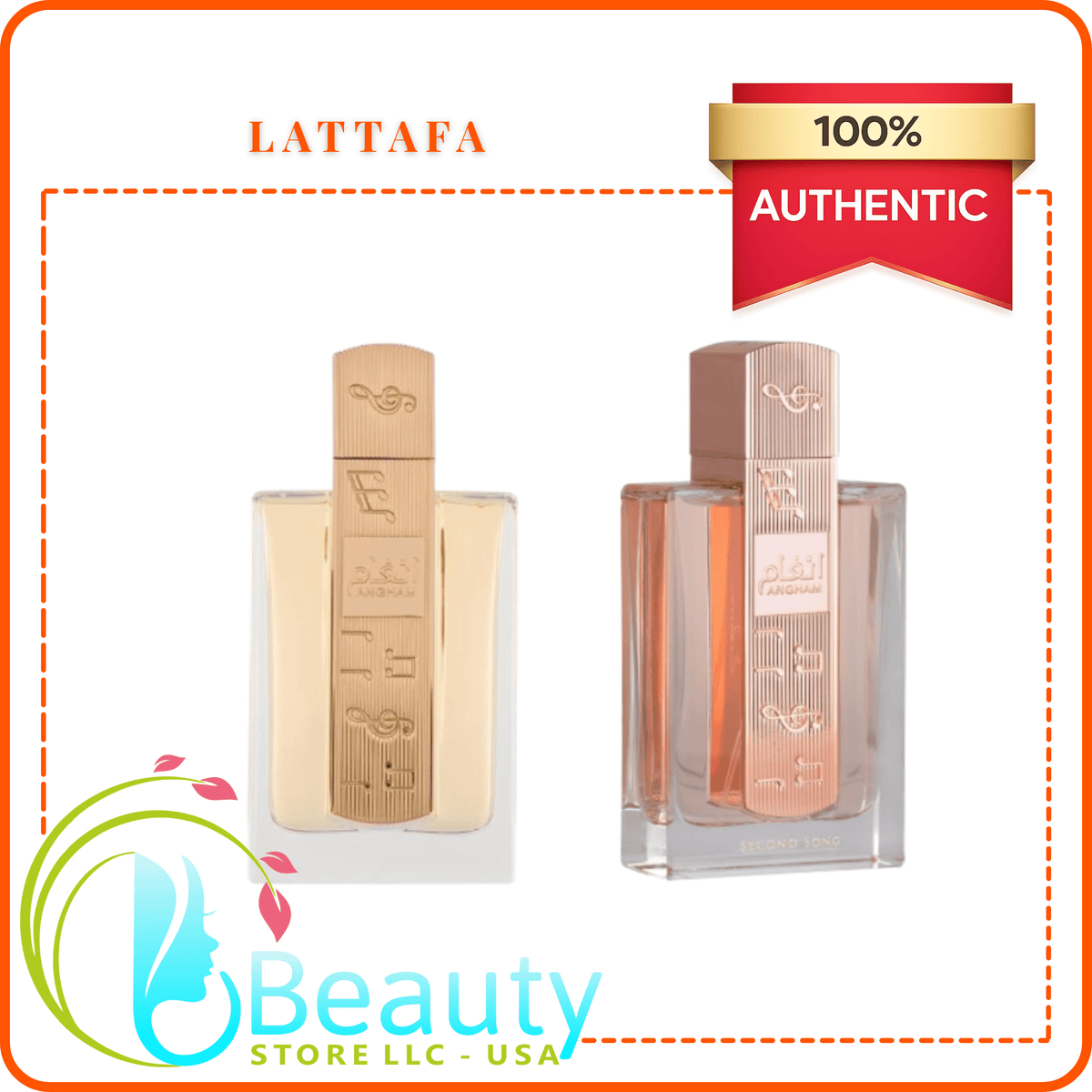 Lattafa Angham & Angham Second Song Eau de Parfum Set — 2 × 100ml