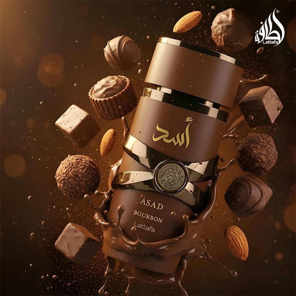 Lattafa Asad Bourbon Eau de Parfum — 100ml