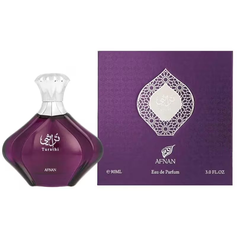 Afnan Turathi Purple Eau de Parfum — 3 oz