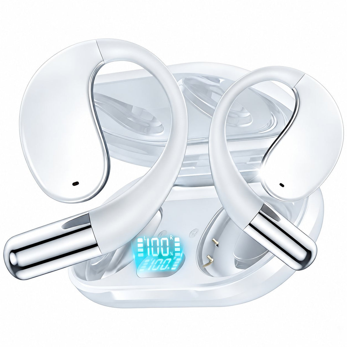 AI Translator Wireless Earbuds – clean product photo 1
