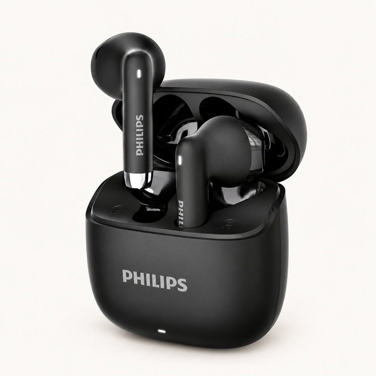 Philips Wireless Earbuds with Charging Case – clean product photo 1
