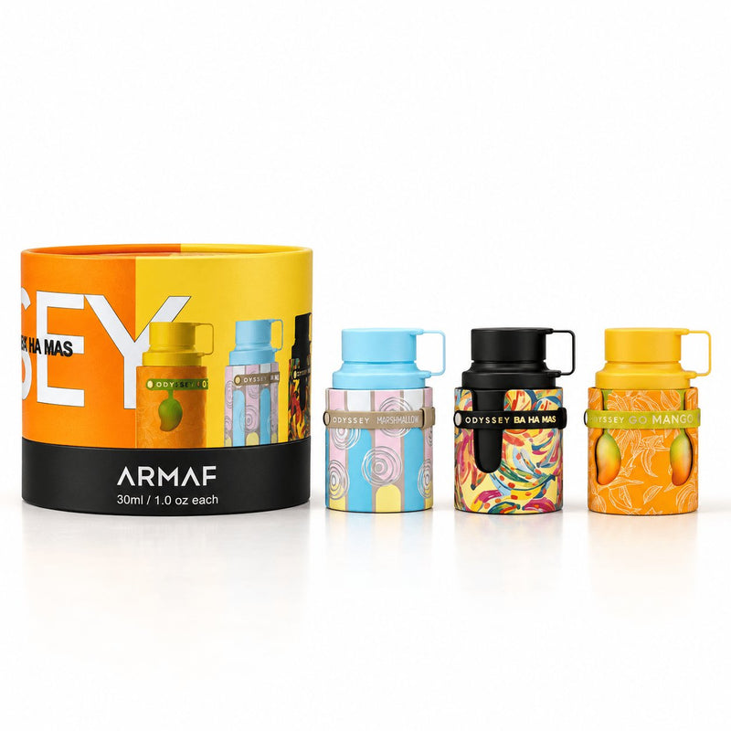 Armaf Wheel of Odyssey Tropical Discovery Eau de Parfum Set — 3 × 30ml