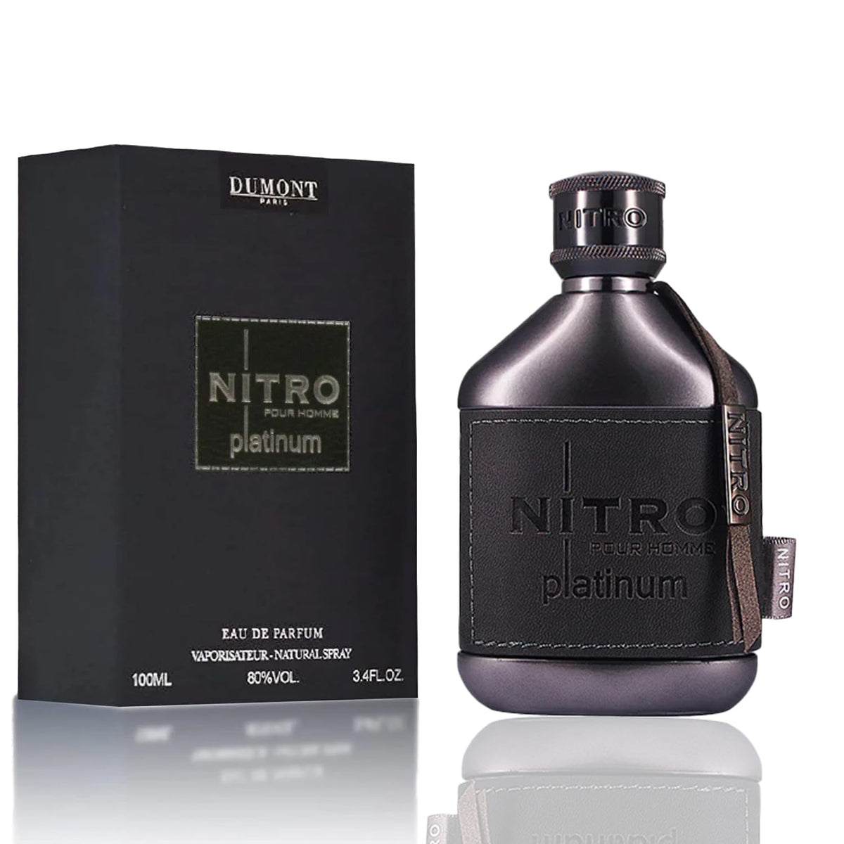 Dumont Nitro Platinum eau de parfum for men — view 2