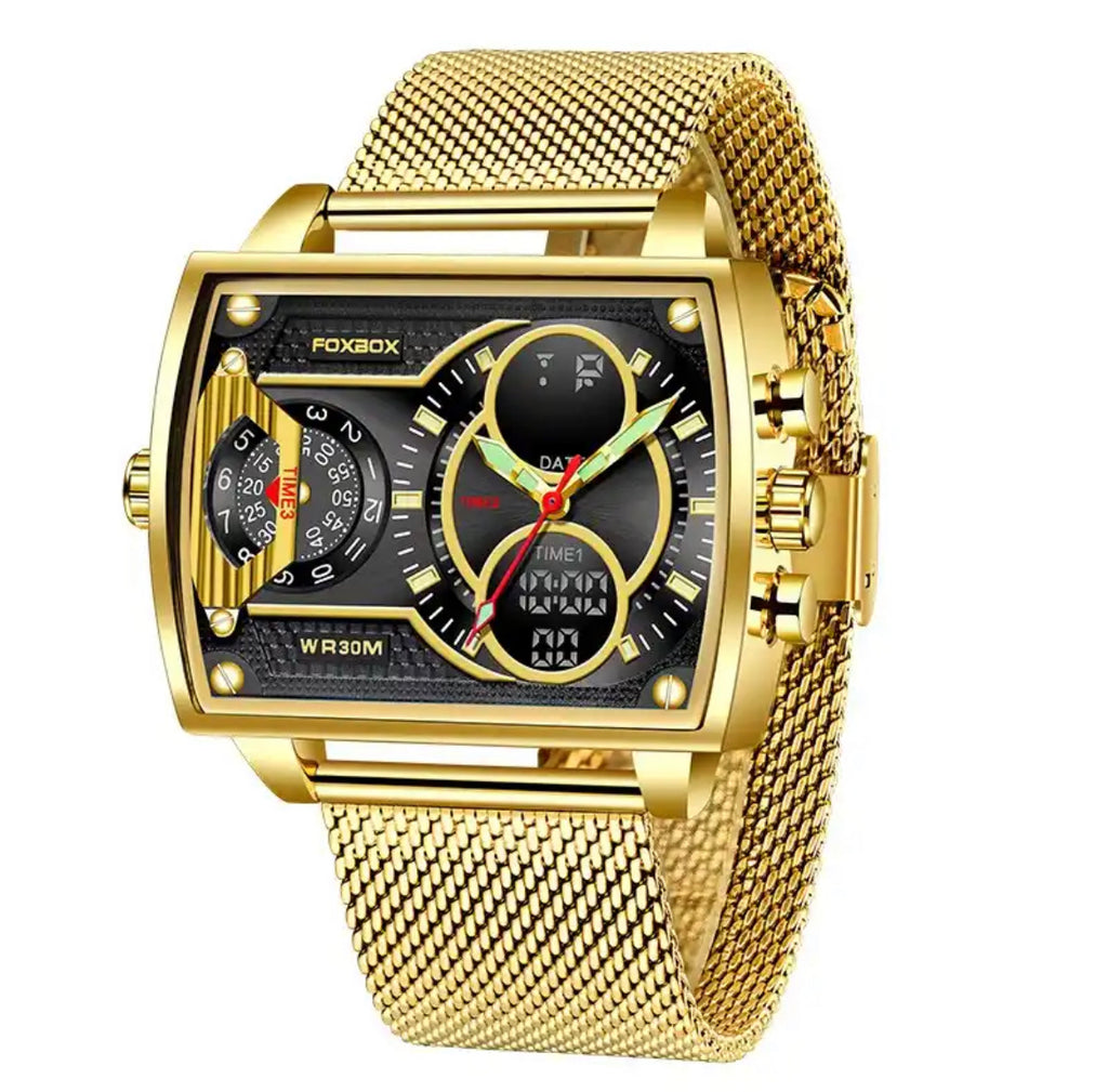 Men Watch Quartz Led Clock Digital Watches