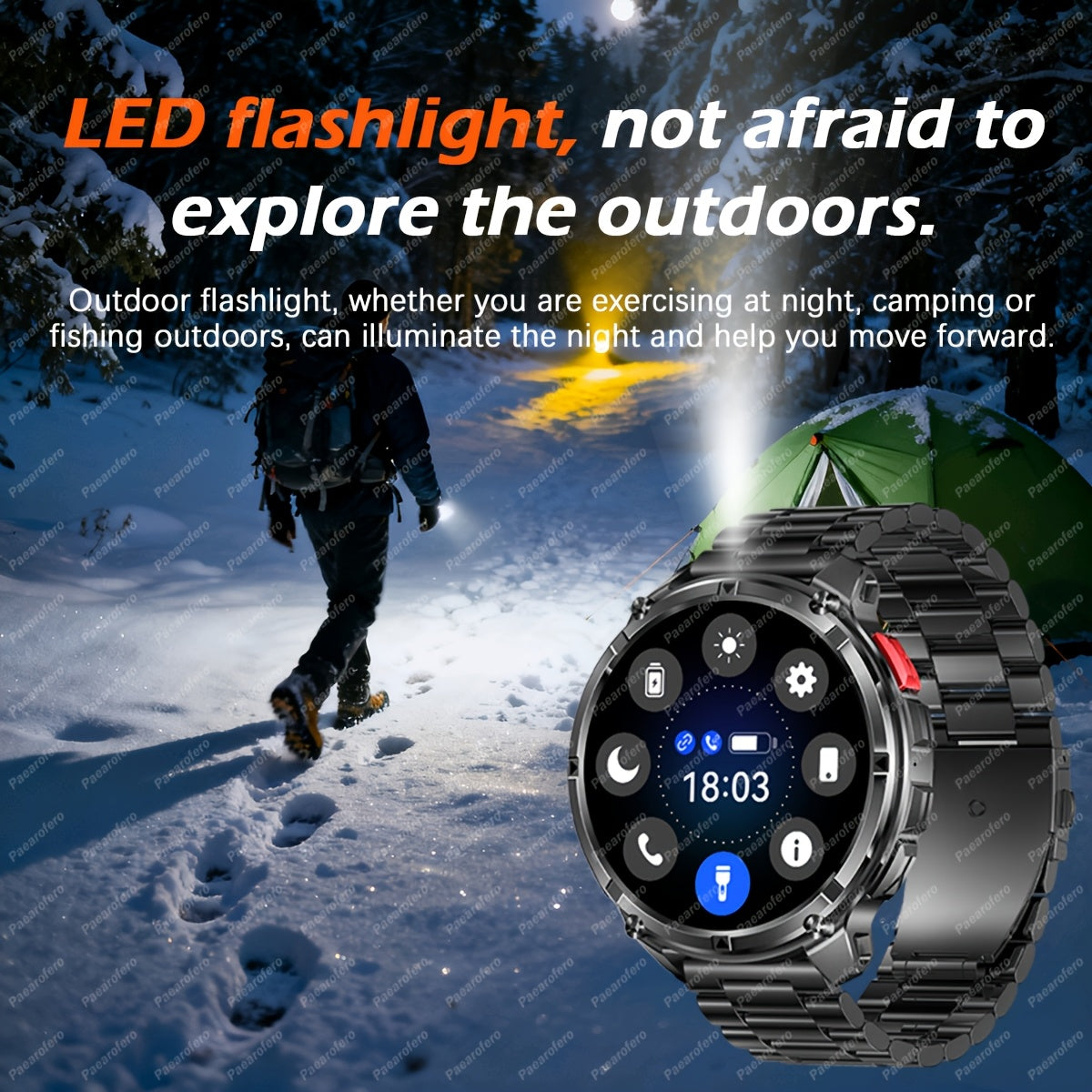 Outdoor 1.7-inch smartwatch product view 6