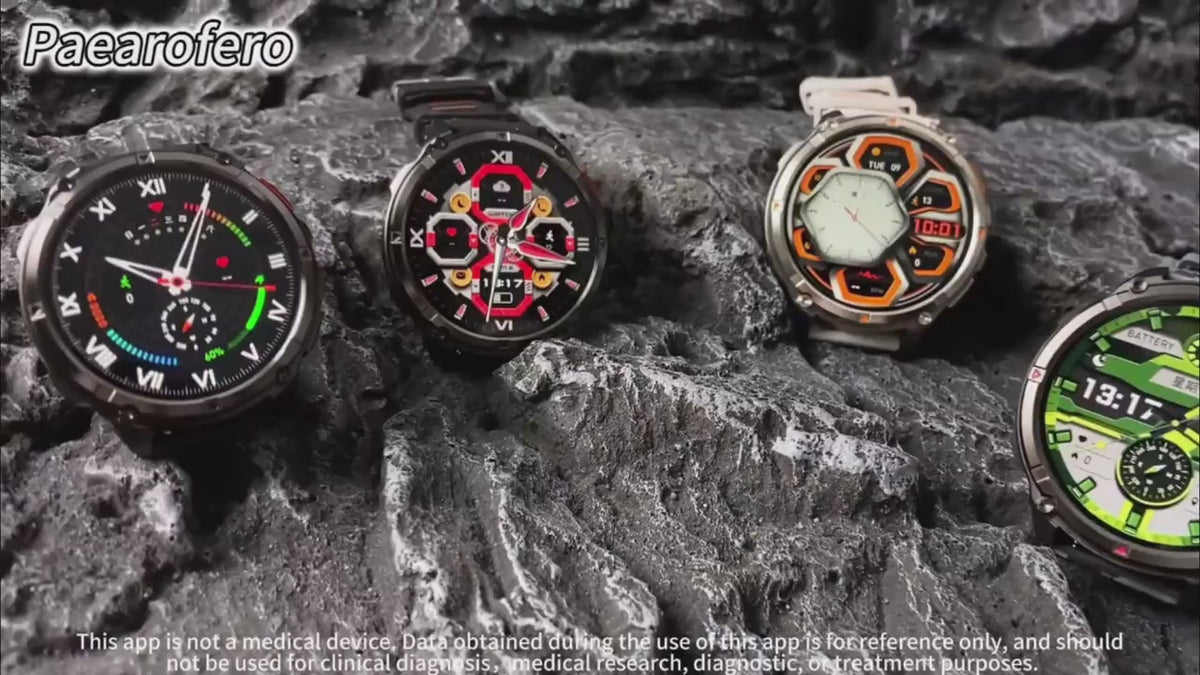 Outdoor smartwatch demonstration