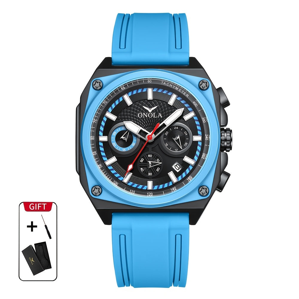 Sports quartz chronograph watch — product view 10