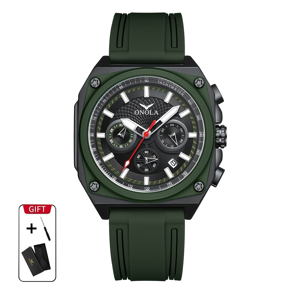 Sports quartz chronograph watch — product view 11