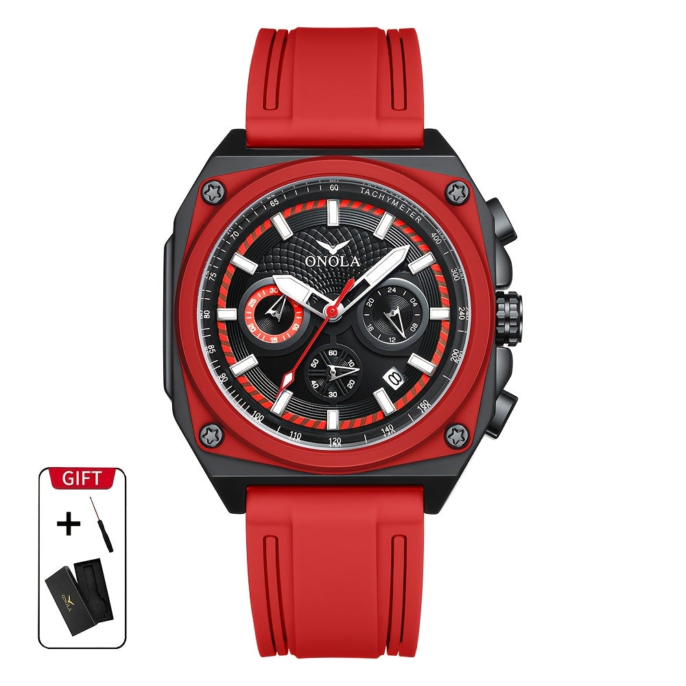 Sports quartz chronograph watch — product view 12