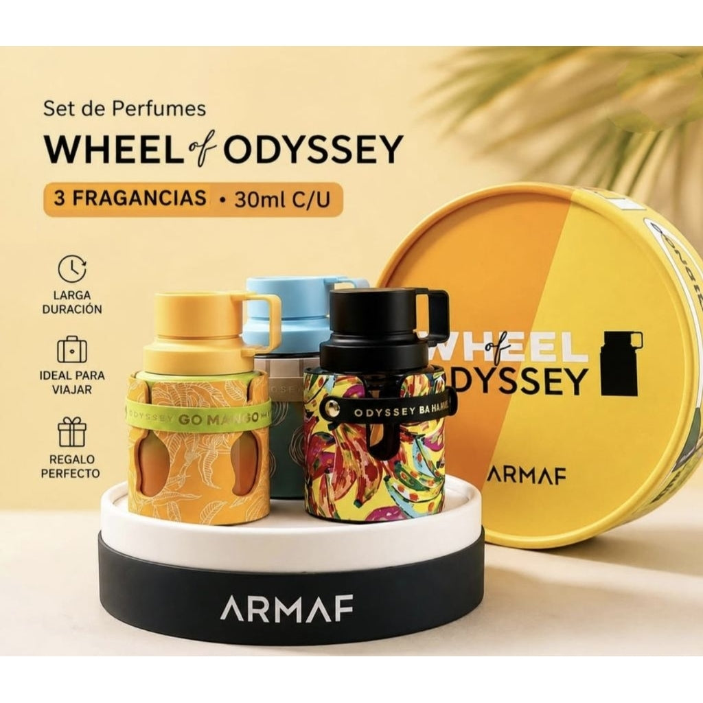 Armaf Wheel of Odyssey Tropical Discovery Set 3 x 30 ml - extra photo