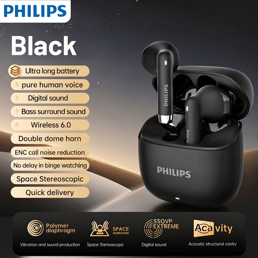 Philips Wireless Earbuds with Charging Case – product photo 1