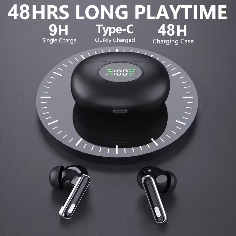 Wireless Earbuds with LED Charging Case – product photo 4