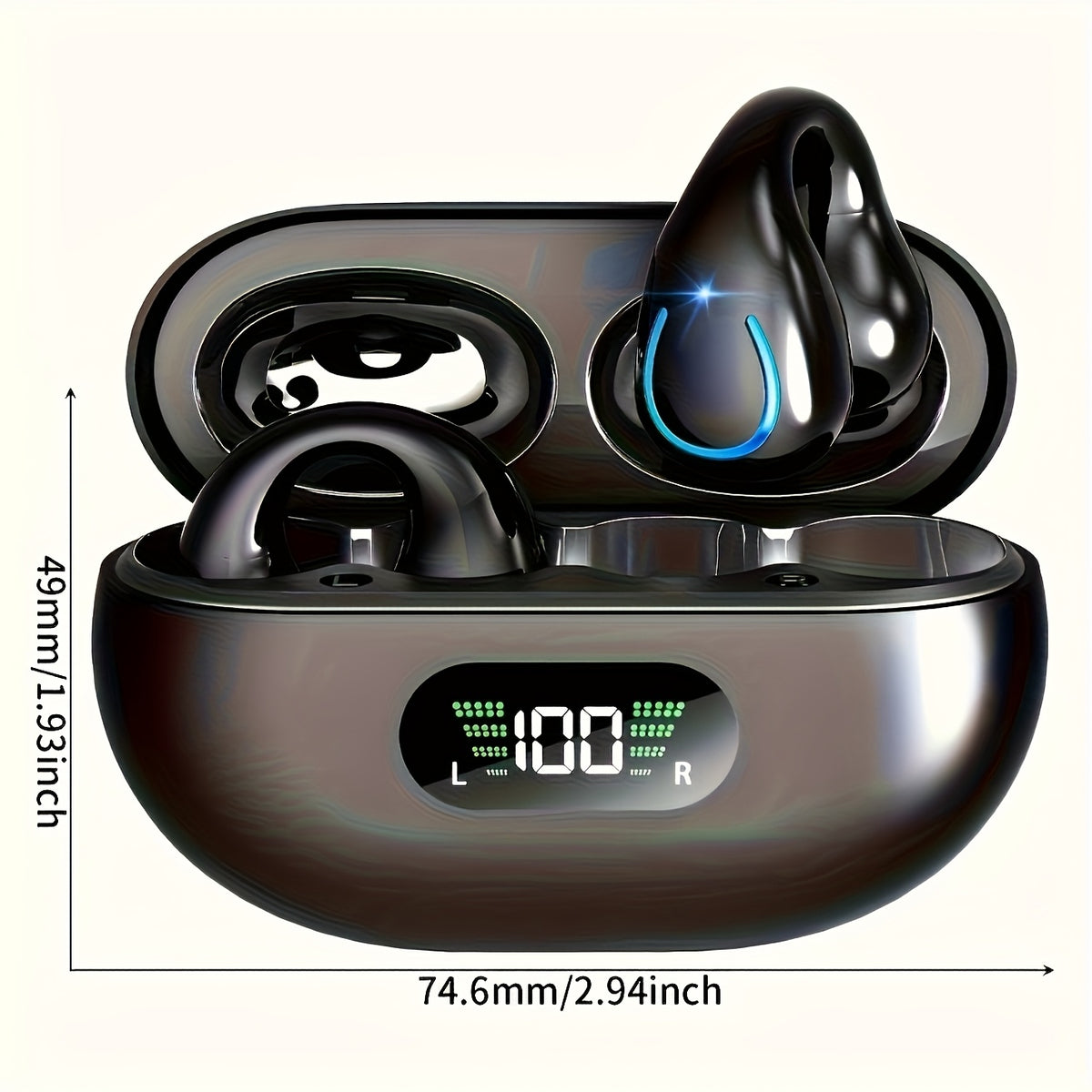 Open-Ear Clip Wireless Earbuds – product photo 6