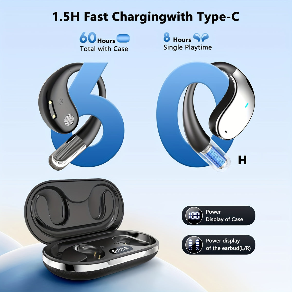 AI Translator Wireless Earbuds – product photo 4