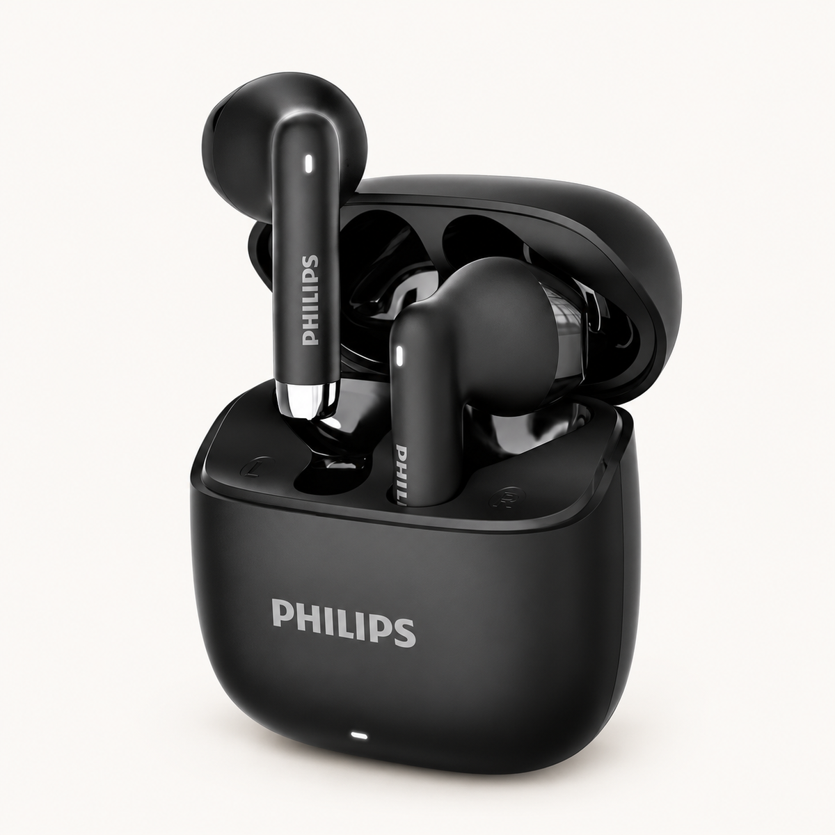 Philips Wireless Earbuds with Charging Case – clean product photo 1