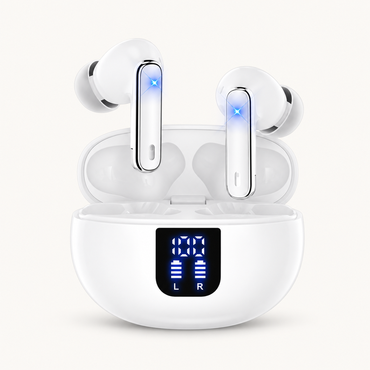 Smart Translation Wireless Earbuds – clean product photo 2