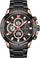 Men's Analog Chronograph Quartz Watch with Stainless Steel