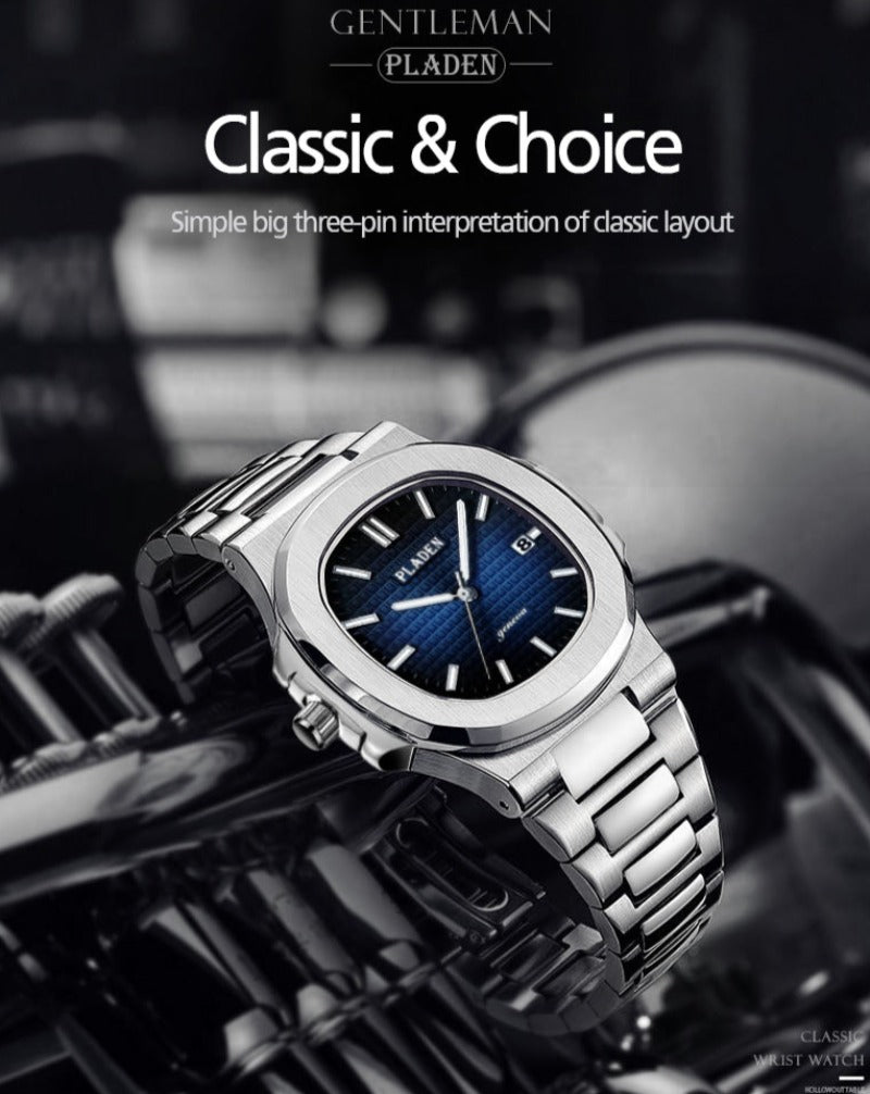 Business Men Watch Luxury Fashion Quartz Wristwatch Male
