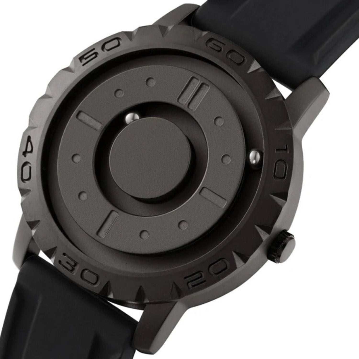 Men's Watch Original Iron Ball Magnetic Quartz Watch 