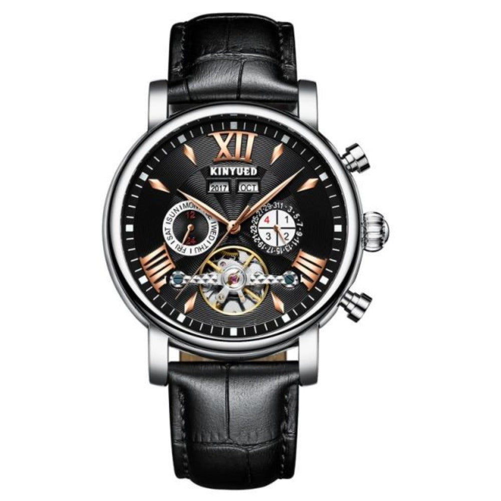 Automatic Mechanical Watch Fashion Leather Men's Watches