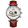 Automatic Mechanical Watch Fashion Leather Men's Watches