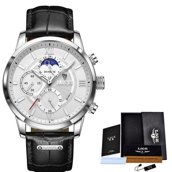 Men&#39;s Watches, Chronograph Multifunctional circular dial