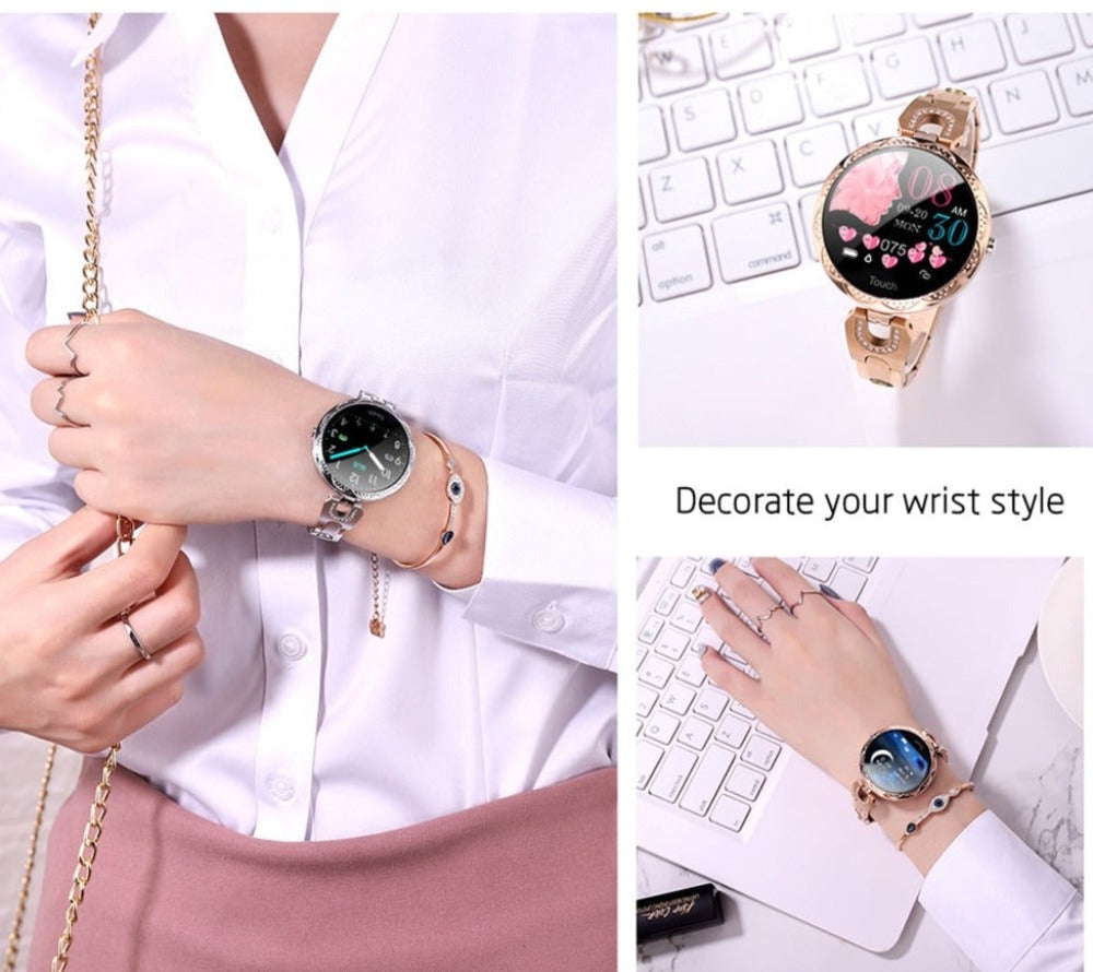 Slim diamond,  Women Smartwatch, for Android - iOS